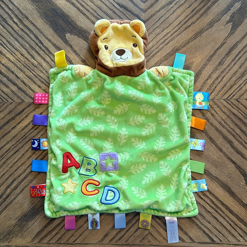 Taggies Bear Lovey Blanket